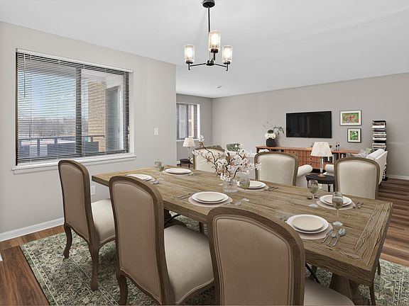 Welcome to The Venue Apartment Homes, where elegance meets comfort. This inviting dining area is perfect for entertaining and everyday living. Transform your lifestyle todayschedule a tour and see your new home!