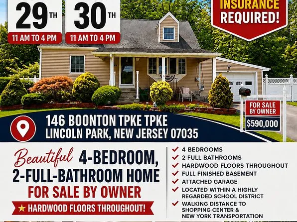 146 Boonton Tpke, Lincoln Park, NJ 07035