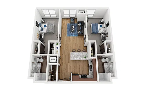 Floor plan B7