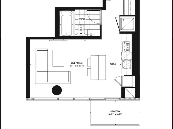 75 Saint Nicholas St Unit 2003, Toronto, ON M4Y 0A5