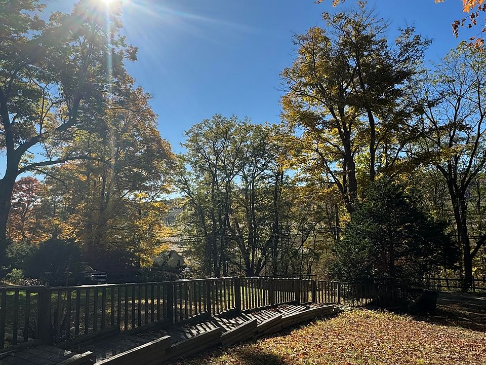 western view from side deck