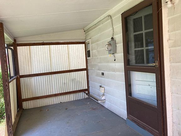 Large back porch