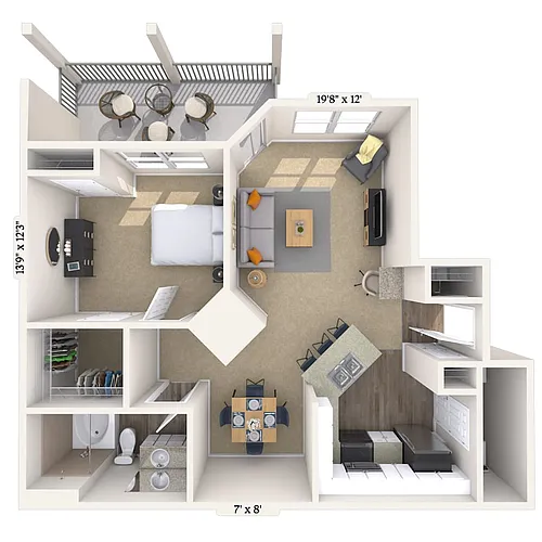 Floor plan Ashley II