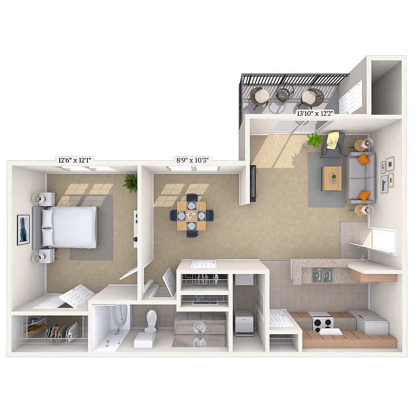 Floor plan The Marigold