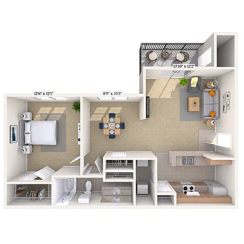 Floor plan The Marigold