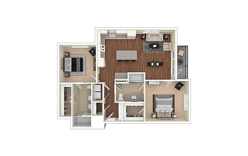 Floor plan B1 - Delight
