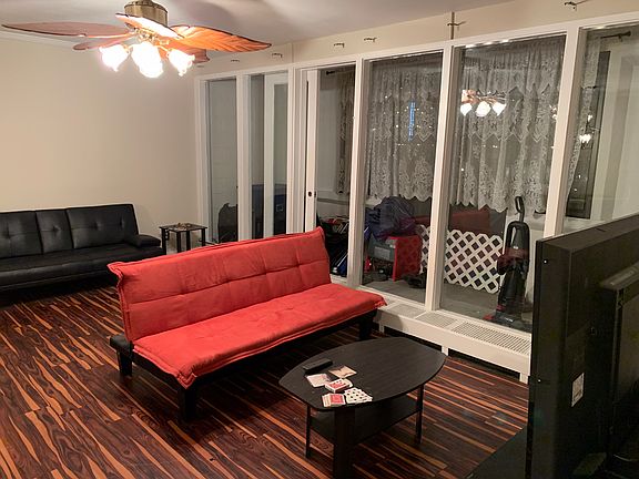 Living room (furniture not included)