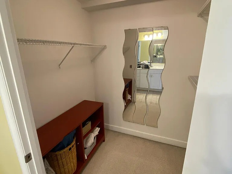 Master bedroom closet