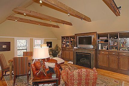 Third floor media room or master suite