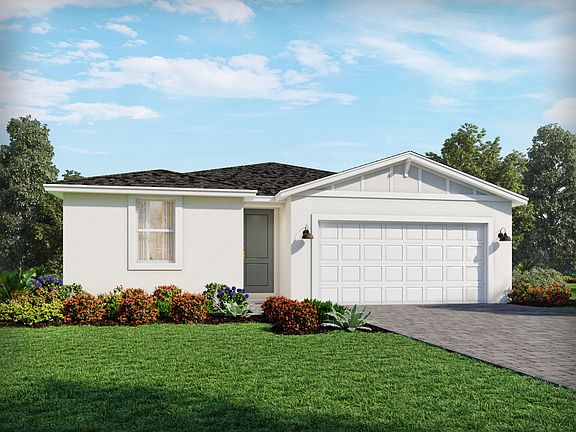 Exterior of the Bluebell floorplan at Hampton Park.
