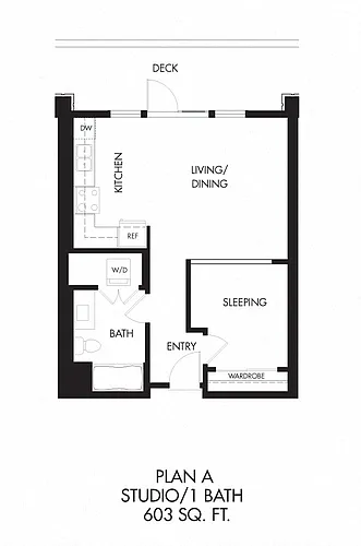 Floor plan Plan A