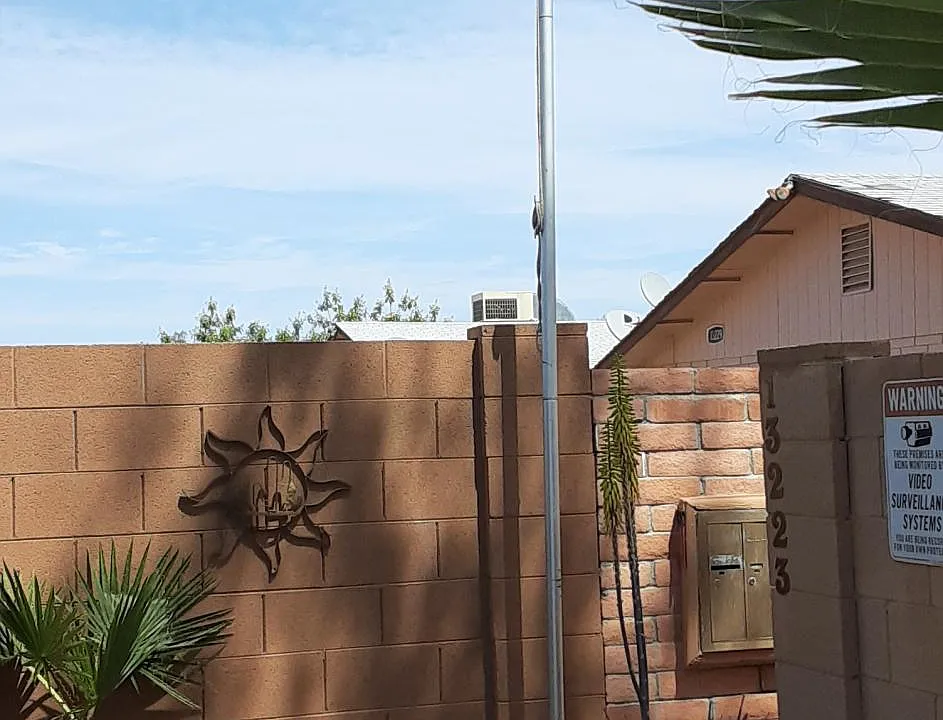 Front Entry at Flag Pole