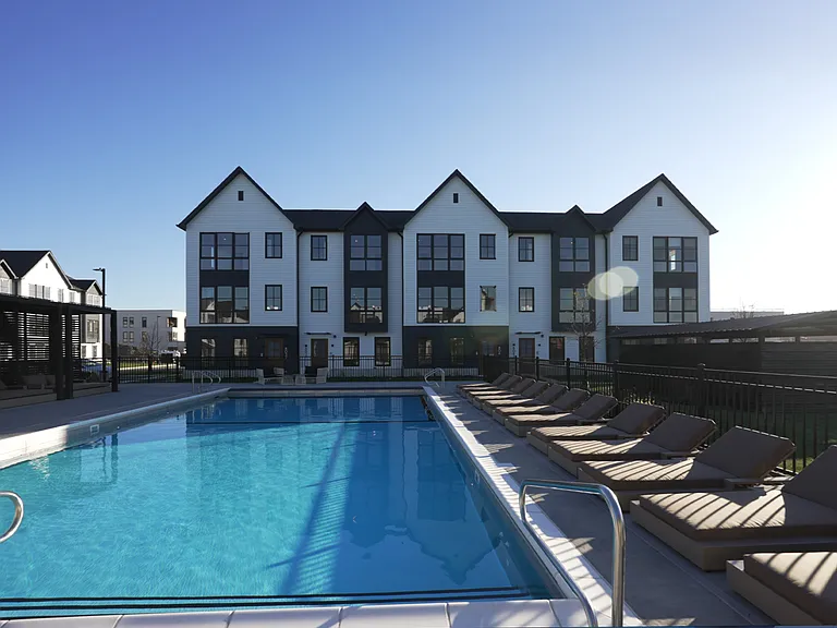 The Grove Swimming Pool with Sun Deck Lounge