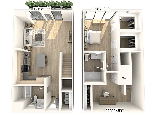 Floor plan A14T