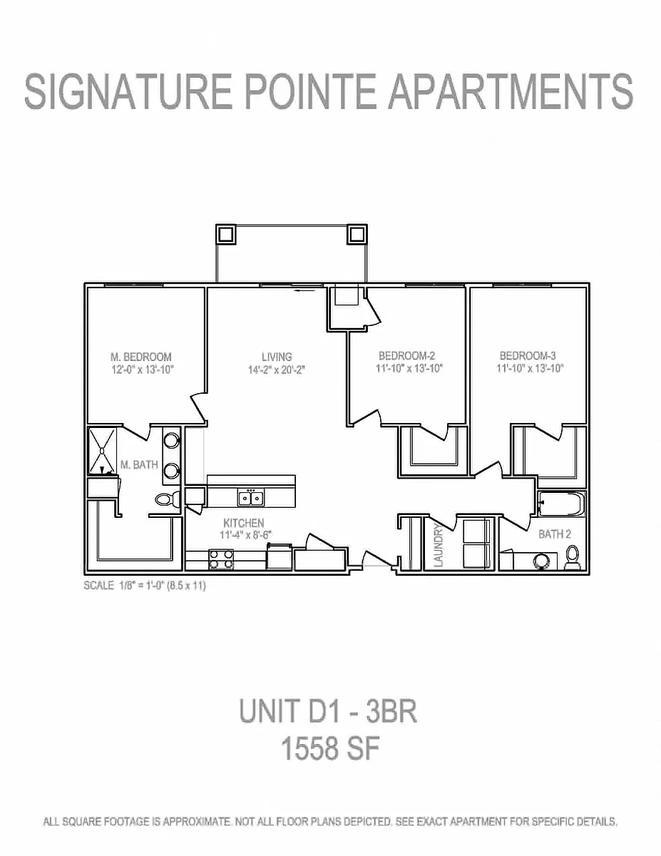 Floor plan Style D1