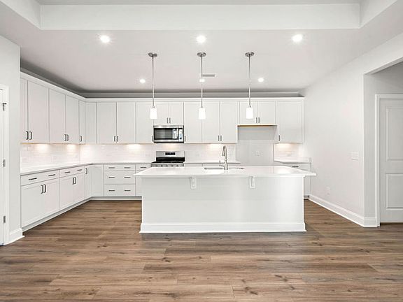 Kitchen with Oversized Island