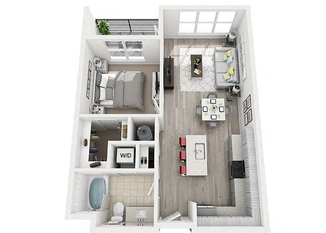 Floor plan B1