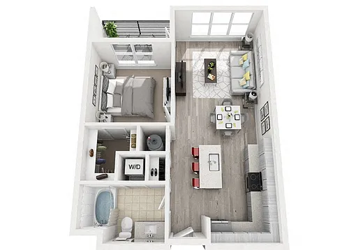 Floor plan B1