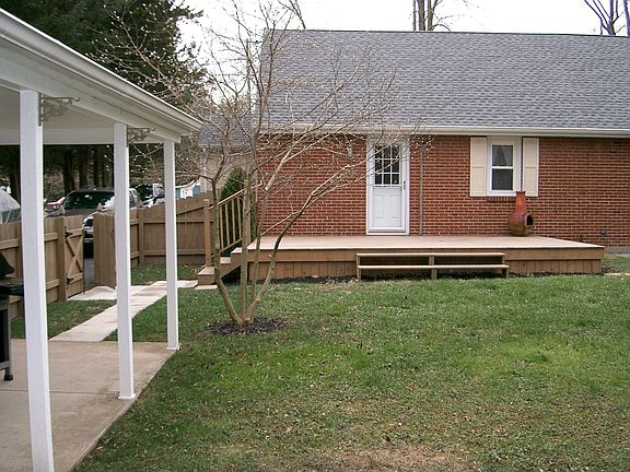 Backyard & deck