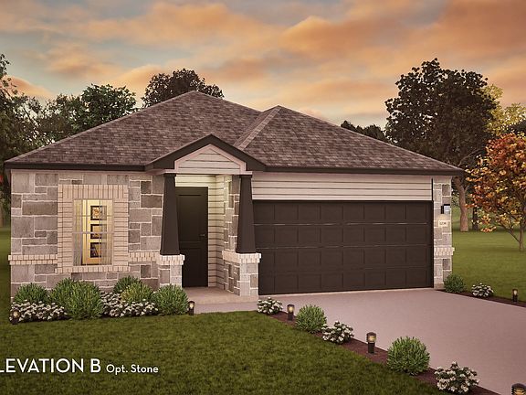 Pedernales Elevation B Stone