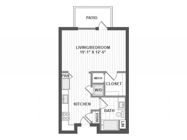 Floor plan E1