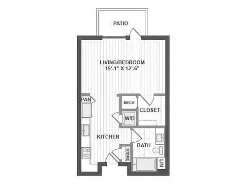 Floor plan E1