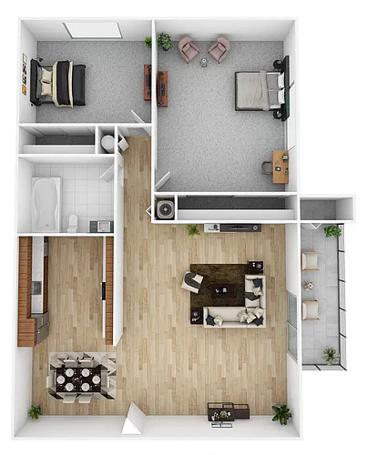Floor plan B1