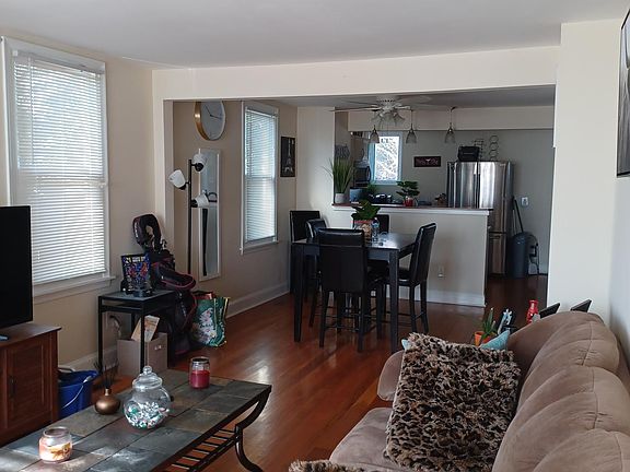 Open floor plan in living area