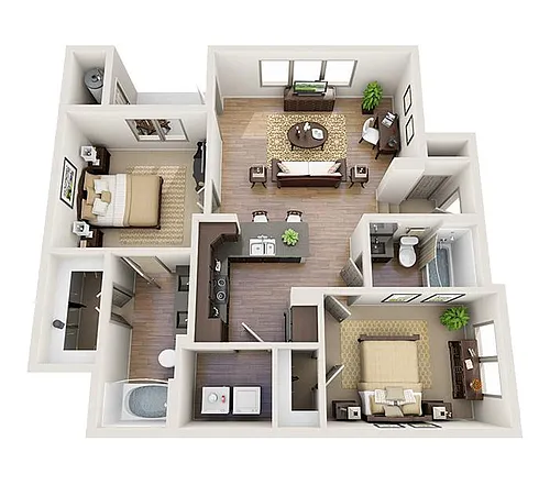 Floor plan Lions Lair