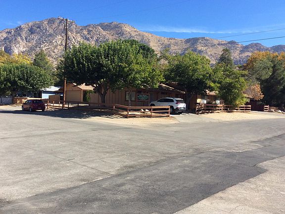 Property overview, BB on the left. Painted green now.