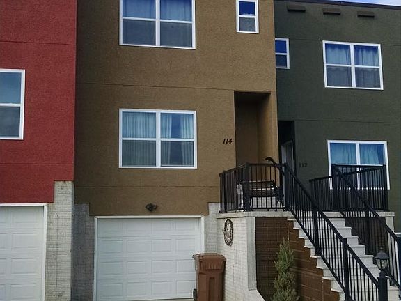 Front of townhouse
