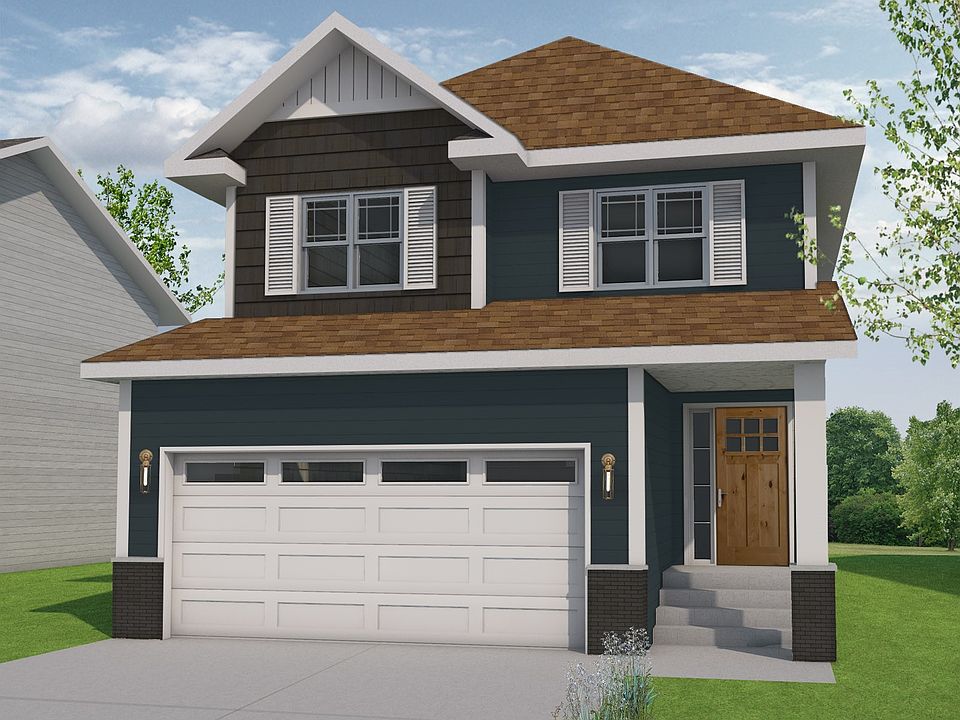 Rendering may not be exact representation of front elevation.