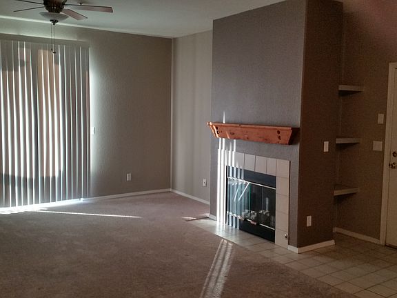 Living room opens to deck