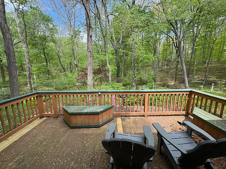 Balcony Deck & Backyard