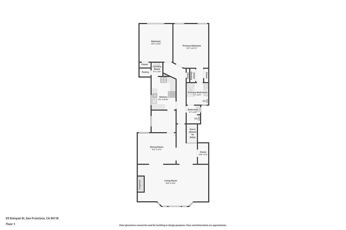 Building Photo - 2 bed, 1.5 bath, 1400 sqft, $6,400