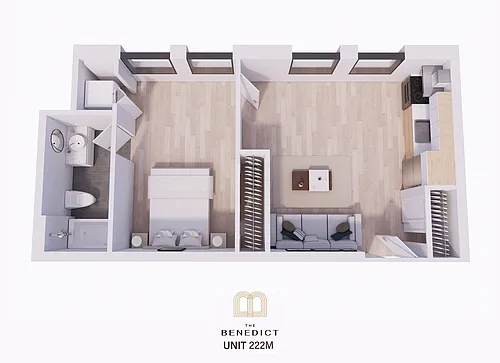 Floor plan 222M