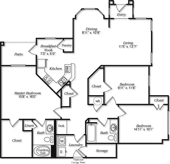 Floor plan C1LD