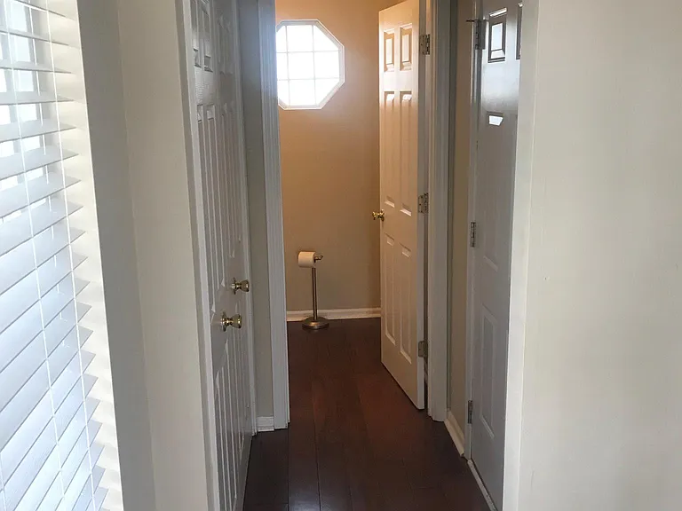 Entry hall to 1/2 bath
