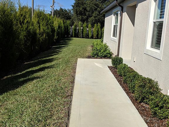 Entrance to villa apartment.