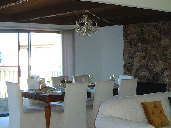 Vaulted Beam Formal Dining