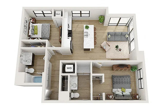 Floor plan Philco