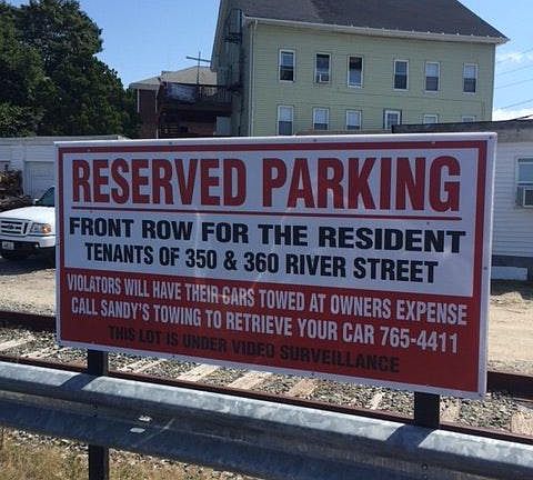 Reserved Parking