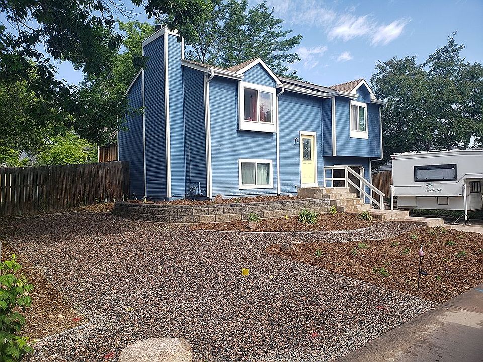 Exterior with two driveways