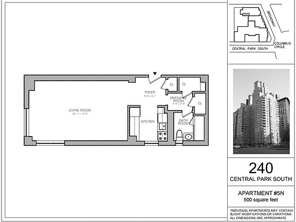 2nd image of 240 Central Park S APT 5N