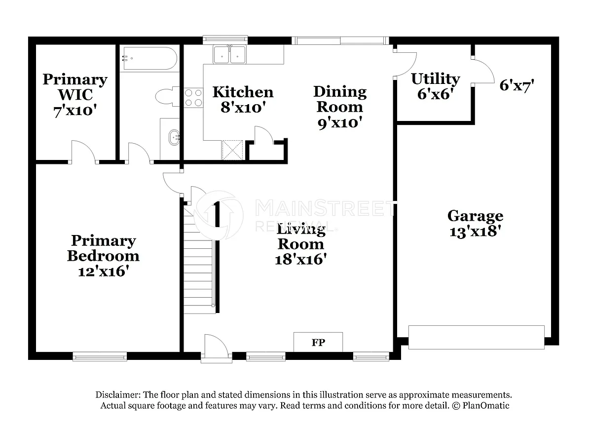 Floor Plan - 6503 Santa Cruz Trl