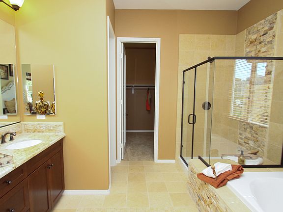 Owner's bath with soaking tub