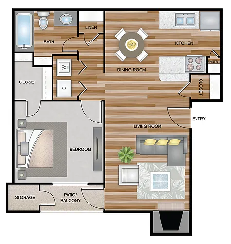 Floor plan A1