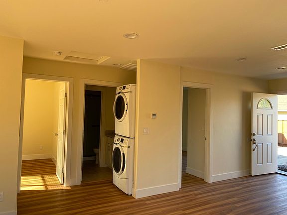 2 bedrooms, both with large closets and built-in shelves, fit queen size beds etc. in-unit washer and dryer