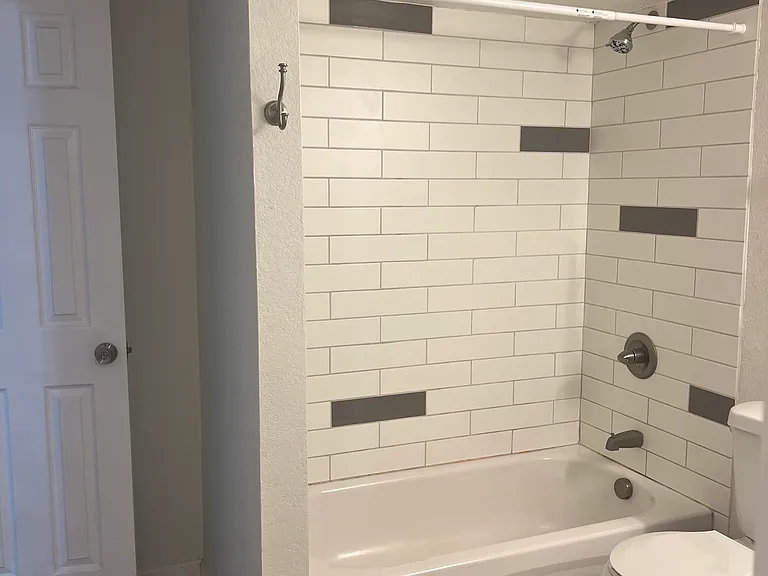 Basement master bathroom