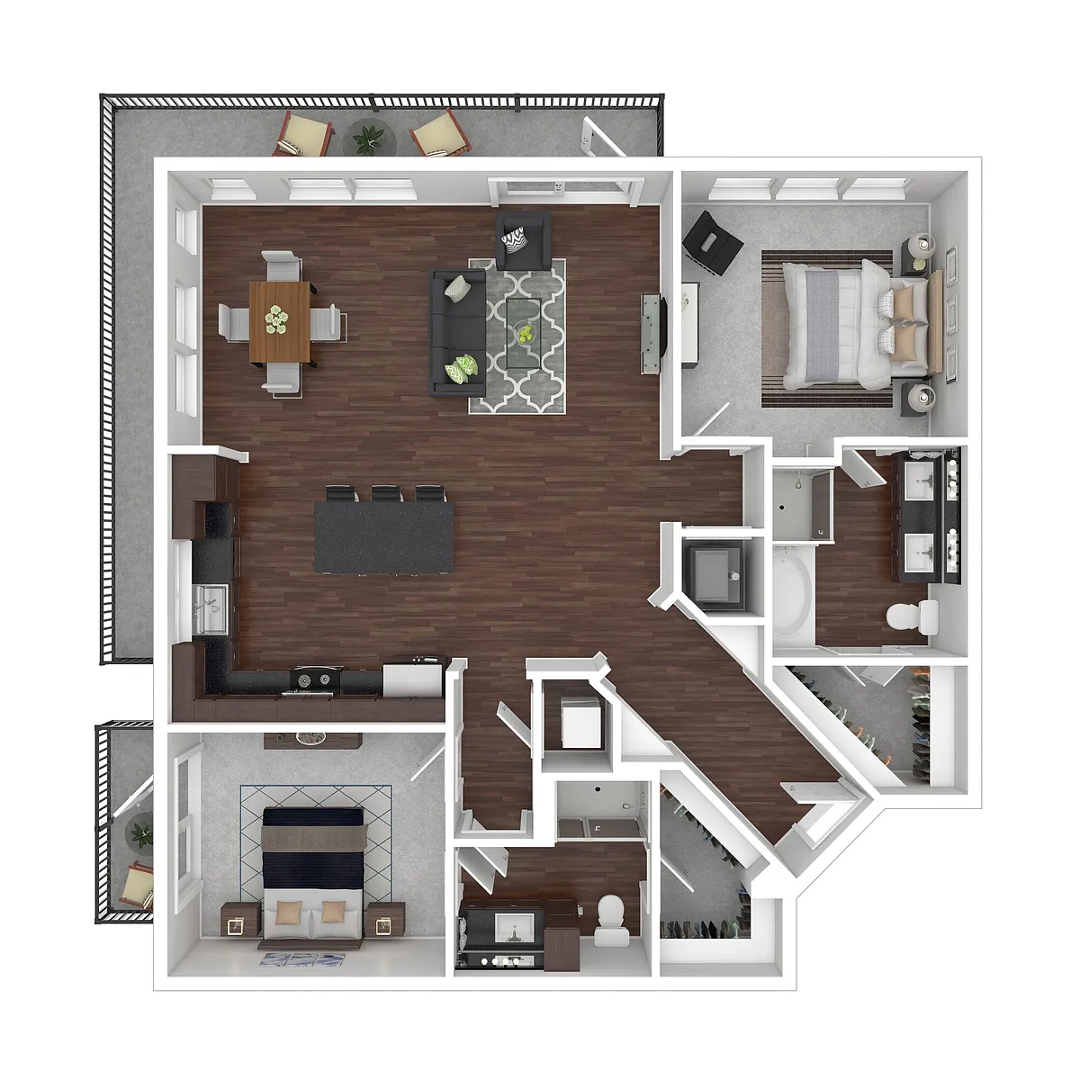 Floor plan B8